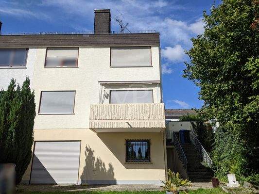 Hausansicht Gartenbereich