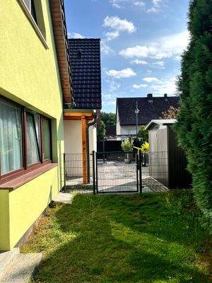 zweiter Zugang Garten - Ausgang