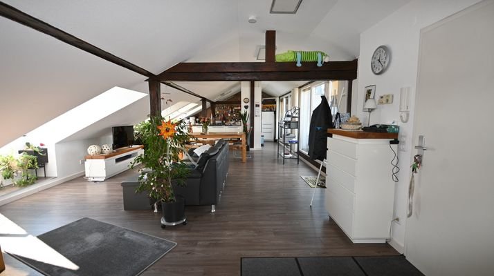 Loftartige Dachgeschosswohnung