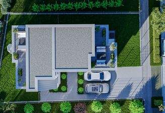 Symbolbild Draufsicht