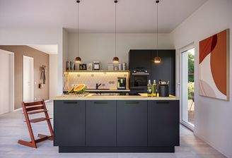 Moderne Kücheninsel living