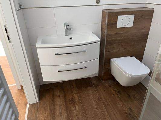 Innenliegendes Duschbad