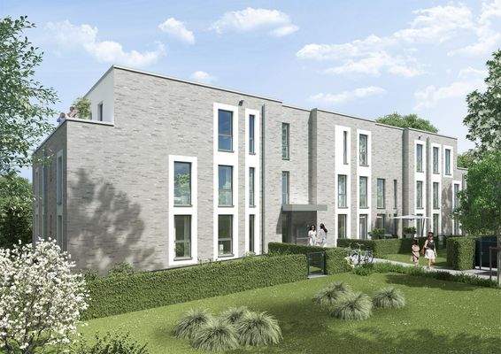 Visualisierung Außenansicht -  Parklage Venauen 