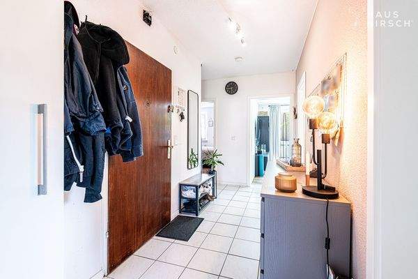 Flur Blick Schlafzimmer / Wohnzimmer