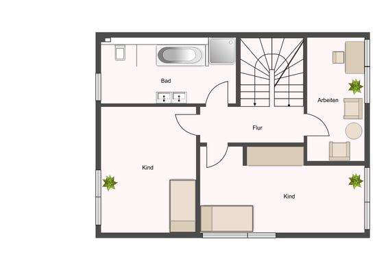 Grundriss - Obergeschoss