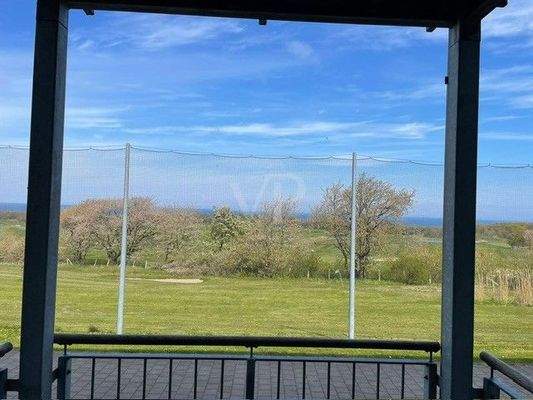 Ausblick vom Balkon zur Ostsee