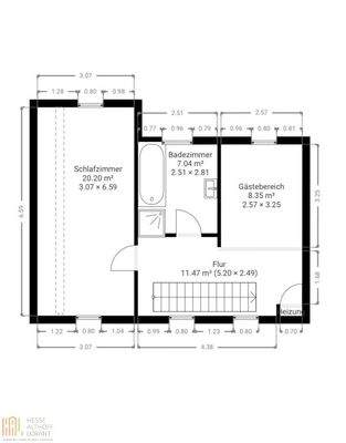Grundriss Dachgeschoss