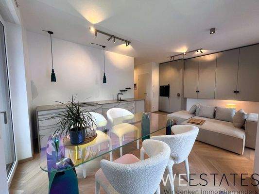 Essbereich und Küche 