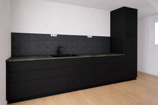 geplante Einbauküche