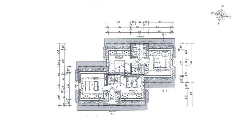 Grundriss Dachgeschoss