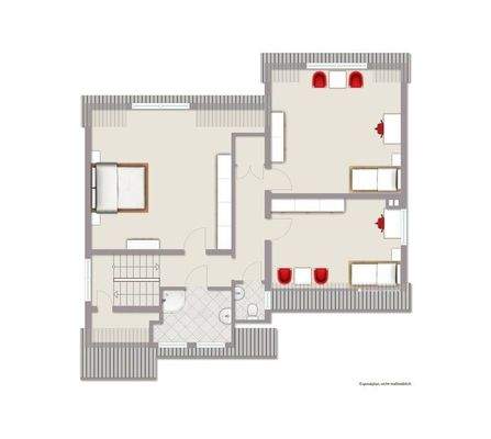 Grundriss Dachgeschoss