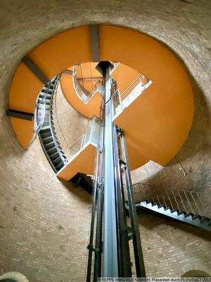 Zwischenebenen im Treppenturm