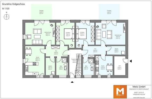 Grundriss gesamtes EG