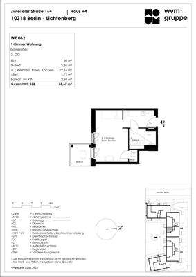 Grundriss Zwieseler Straße 164