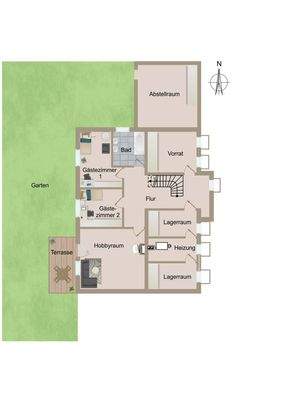 Grundriss UG/Souterrain