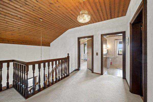 Galerie im Obergeschoss