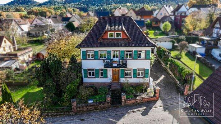 Luftbild - Straßenansicht