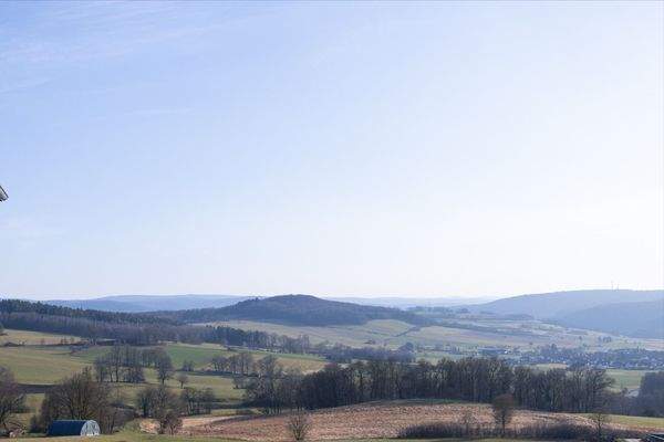 Unvergleichlicher Fernblick von der Terrasse