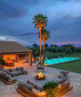 Projekt einer Finca mit Weinberg