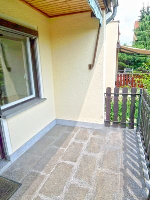 Erdgeschoss Balkon