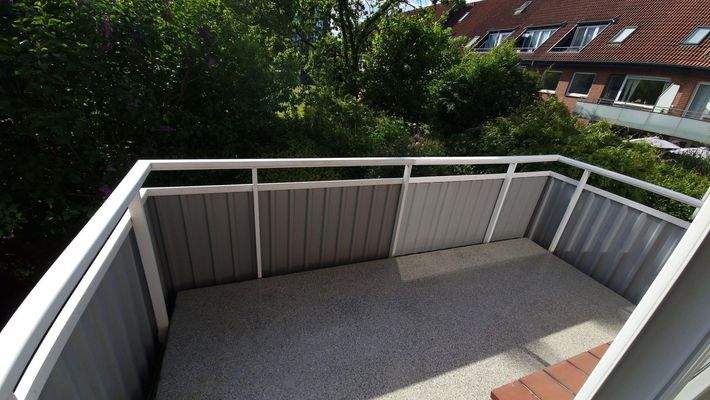 großzügiger Balkon