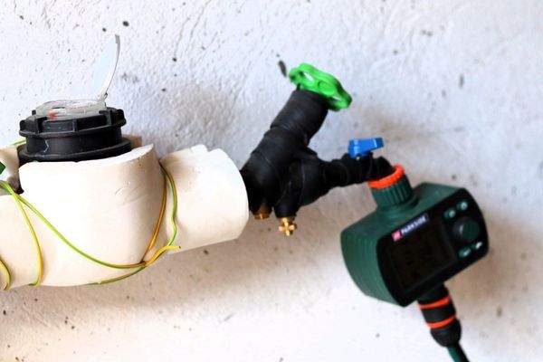 Neuer Wasseranschluss