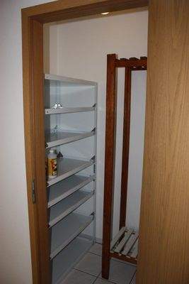 Abstellraum mit Einbauelementen