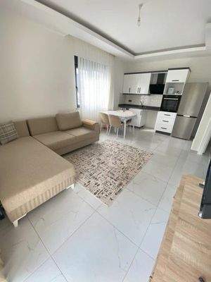 Wohnbereich und Küche