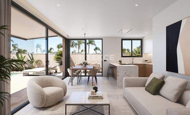 Luxury Townhouses near Las Higuericas Beach in Pilar de la Horadada