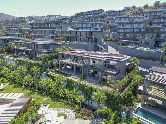 Spacious Sea View Real Estate in a Luxury Complex in Bodrum
