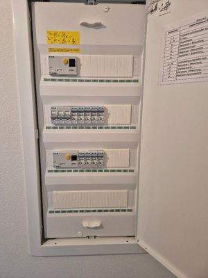 moderner Sicherungskasten