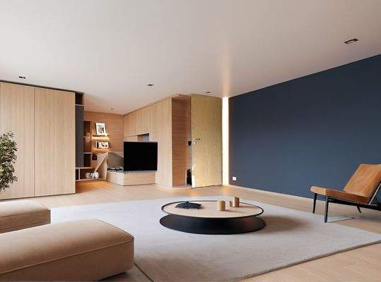 Das Wohnzimmer (KI-generiert)