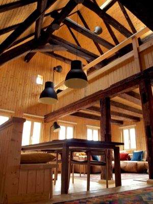 Sicht zur Galerie Schlafzimmer