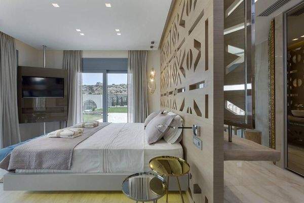 Kreta, Mochlos: Traumhafte Luxusvilla in einer ruhigen Bucht zum Verkauf