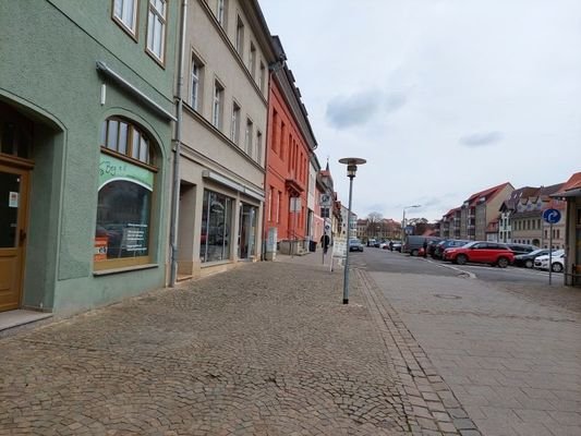 Blick Richtung öffentlicher Parkplatz