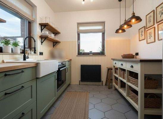 EG: Küche KI-Staging