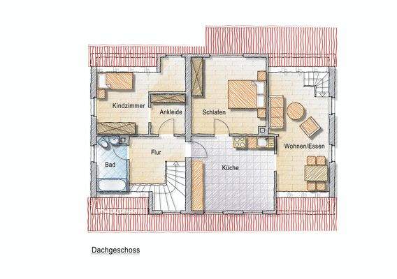 Grundriss Dachgeschoss