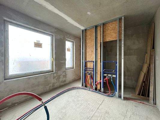 1. OG Badezimmer 2 - Rohbau