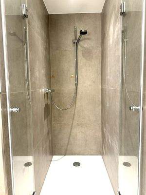 innenliegendes Badezimmer
