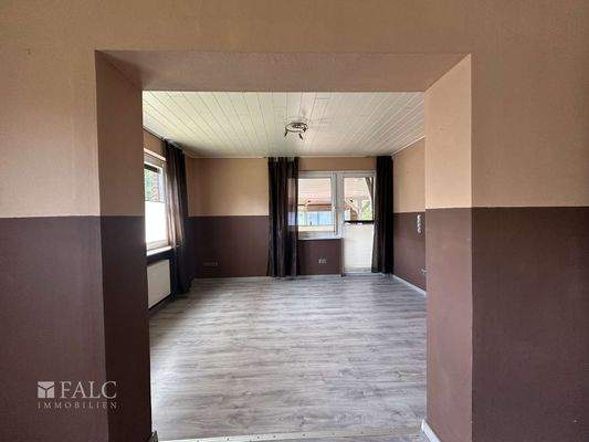 Blick in das Esszimmer EG