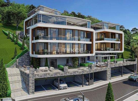 Spacious Apartments with Smart Home Systems in Alanya