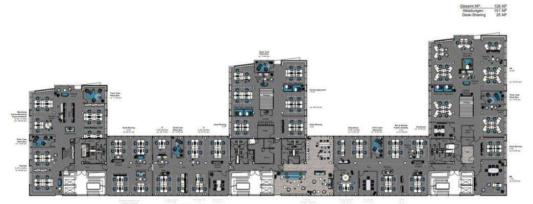 Regelgeschoss Musterplanung