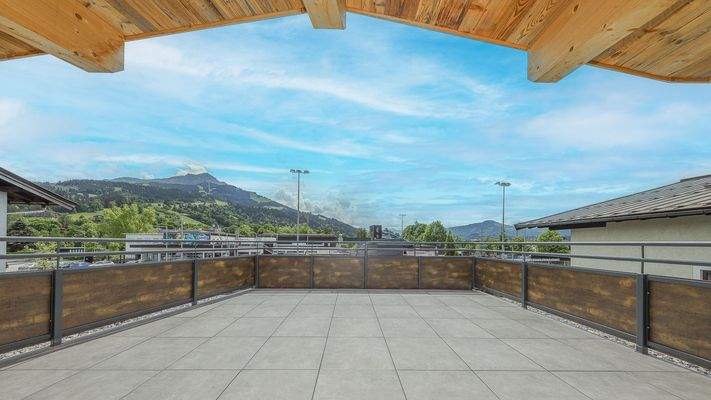 KITZIMMO-Exklusives Neubau Penthouse in zentraler Toplage - Immobilien St. Johann.