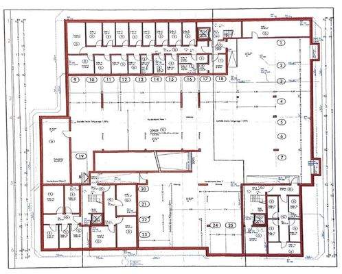 Grundriss Keller und Tiefgarage