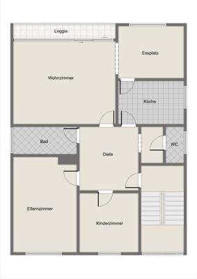 Grundriss Obergeschoss