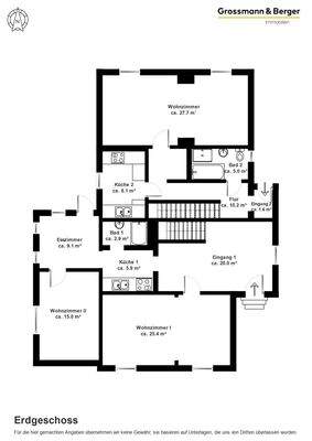 Grundriss Erdgeschoss