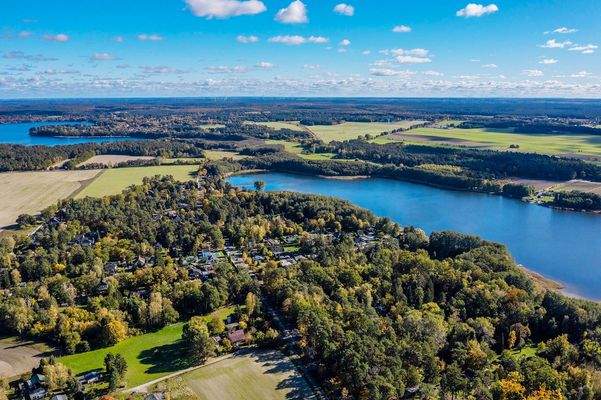 Lage am Rahmersee bei Wandlitz