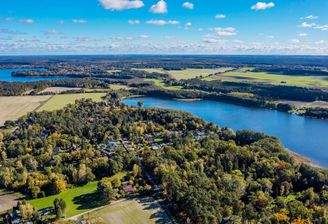 Lage am Rahmersee bei Wandlitz