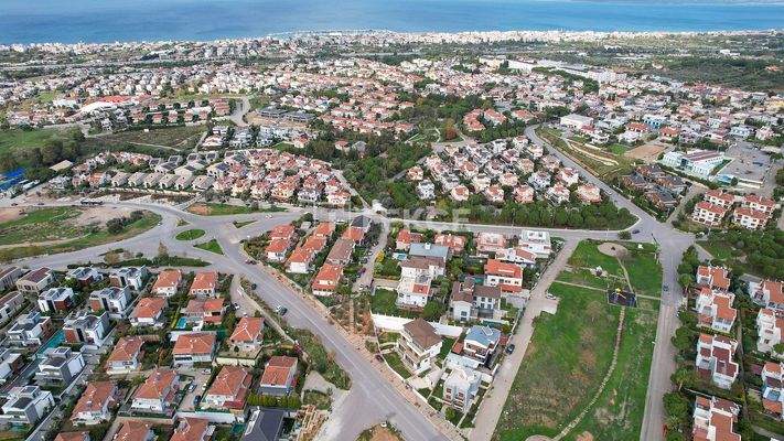 Seaview Villa with a Private Garden and Pool in İzmir