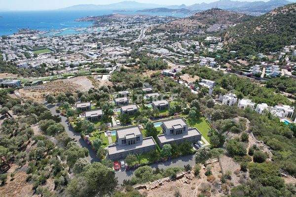Villas with Bodrum Castle and Unique Sea Views in Bodrum